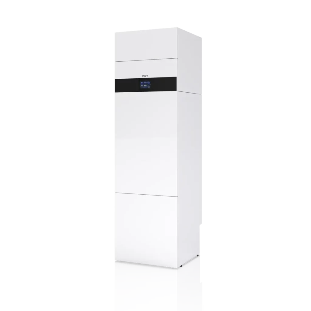 Produktbild på IVT Vent 402, en effektiv modul för frånluftsventilation och värmeåtervinning