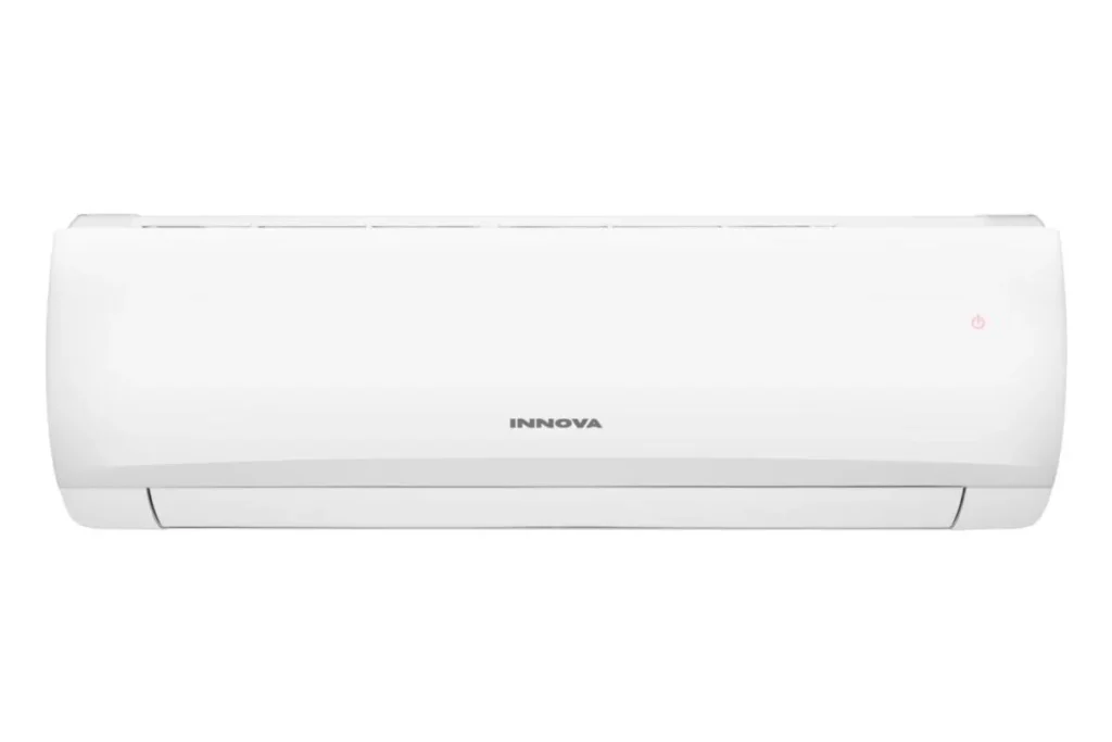 Innedel till Innova Balance II luftvärmepump med vit stilren design