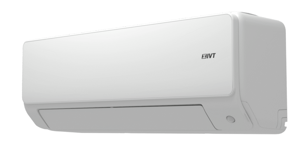 IVT Aero 600 luft-luftvärmepump innedel för energieffektiv uppvärmning och kyla i Östergötland