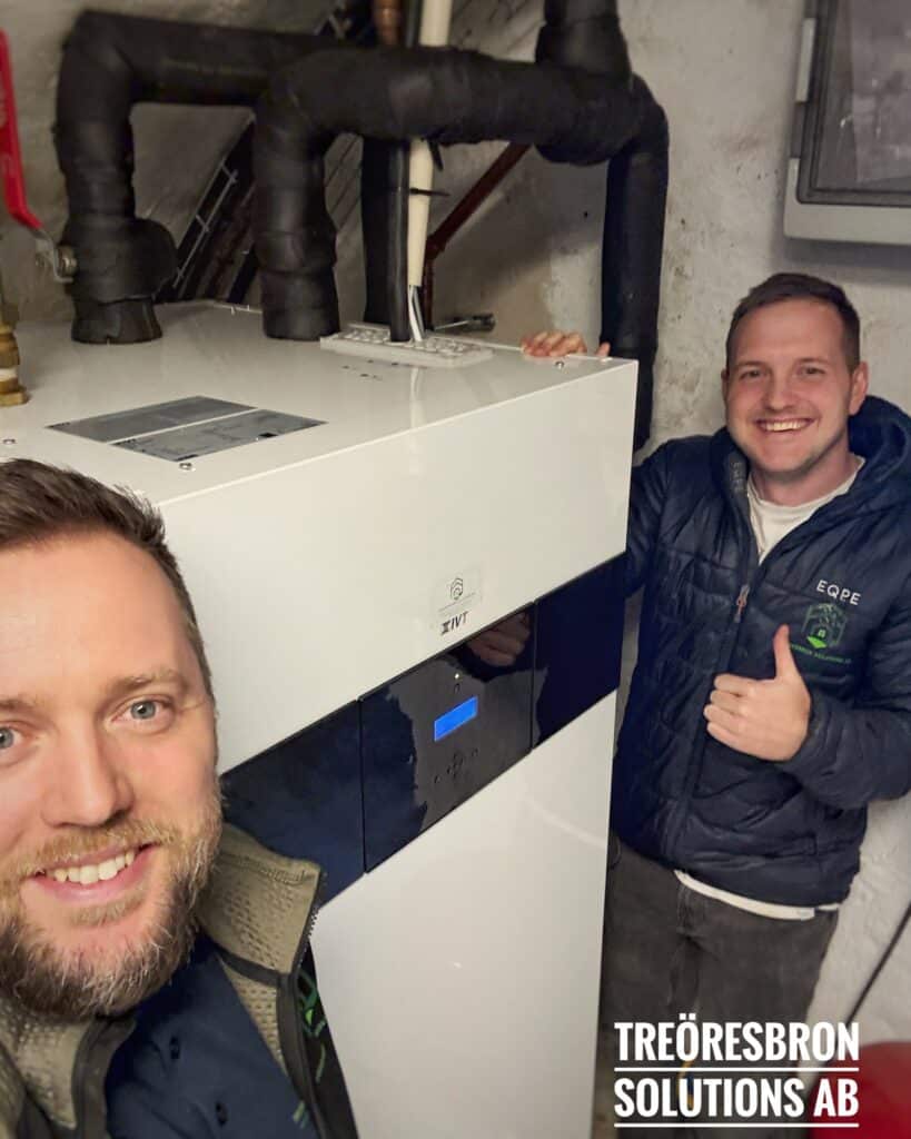 Treöresbron Solutions installerar IVT värmepump i Mjölby för energieffektiv uppvärmning