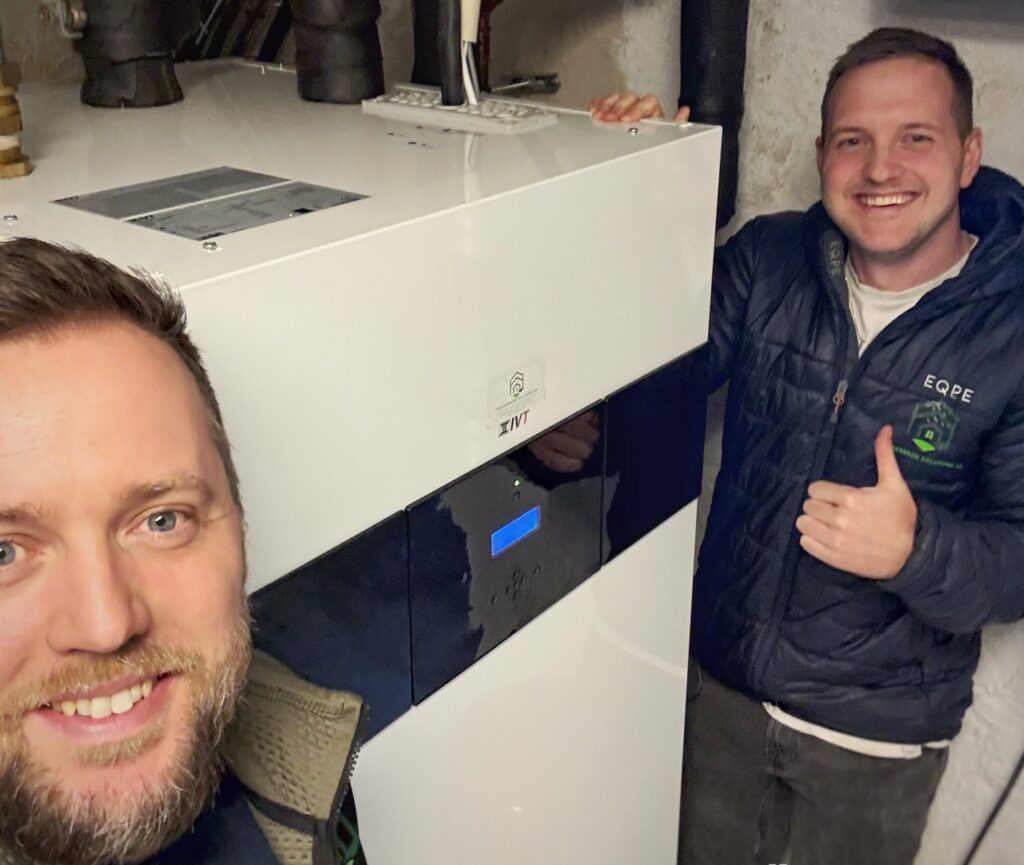 Treöresbron Solutions installerar IVT värmepump för energieffektiv uppvärmning och trygg drift